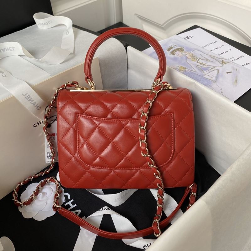 Ch**el top handle bags